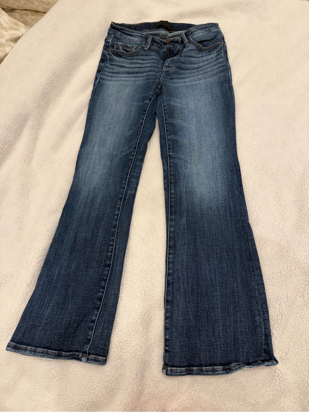 Buckle Women's Dark Blue Flare Jeans